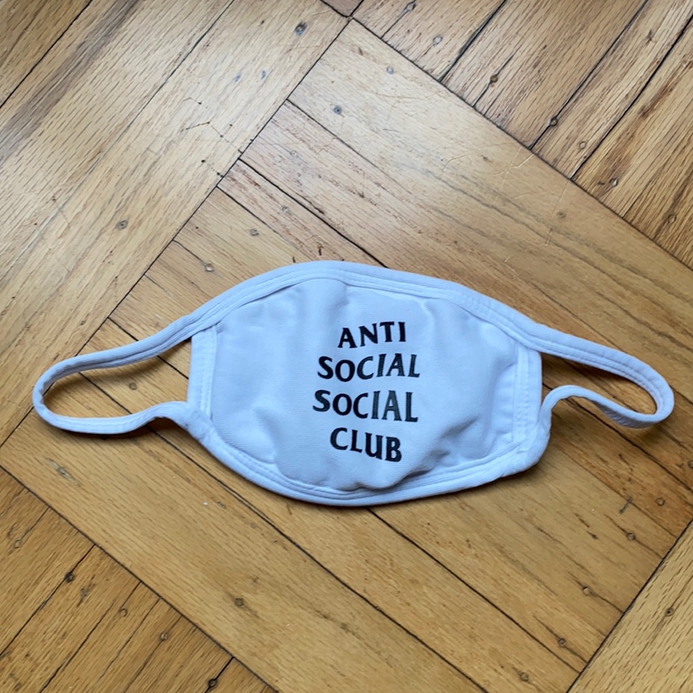 Anti Social Social Club face mask